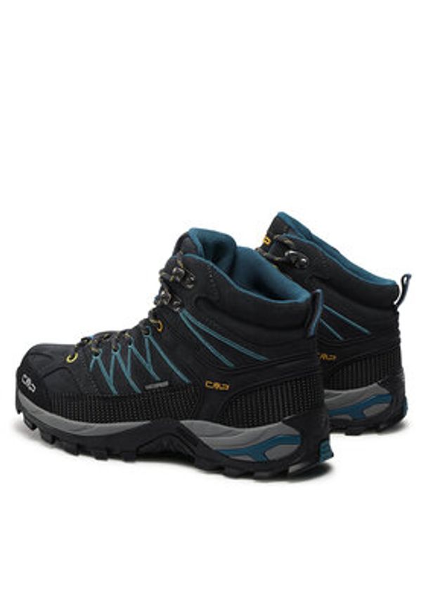 CMP Trekkingi Rigel Mid Trekking Shoe Wp 3Q12947 Szary. Kolor: szary. Materiał: skóra, zamsz. Sport: turystyka piesza