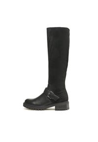 Jenny Fairy Kozaki WS5600-08 Czarny. Kolor: czarny. Materiał: materiał #5