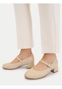 Go Soft Czółenka CEO-DBDS40913-1 Beżowy. Kolor: beżowy. Materiał: skóra #8