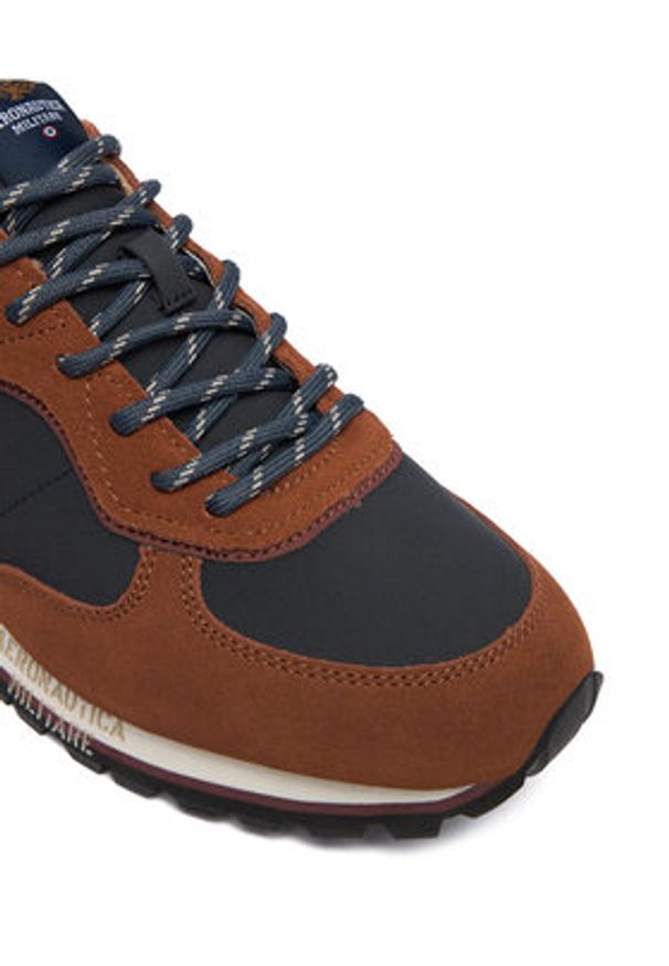 Aeronautica Militare Sneakersy 252SC0320UPL00313 Granatowy. Kolor: niebieski. Materiał: materiał