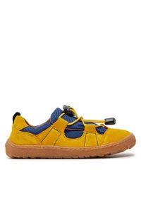 Froddo Sneakersy Barefoot Track G3130243-3 S Żółty. Kolor: żółty