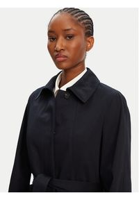 BOSS Płaszcz przejściowy Calexis 50543189 Granatowy Regular Fit. Kolor: niebieski. Materiał: bawełna #5