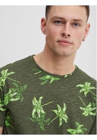 Blend T-Shirt 20715333 Zielony Regular Fit. Kolor: zielony. Materiał: bawełna