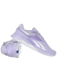 Buty treningowe damskie Reebok Nano X3. Kolor: fioletowy, różowy, wielokolorowy. Materiał: syntetyk, materiał. Szerokość cholewki: normalna. Model: Reebok Crossfit