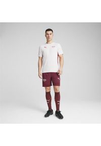 Puma - Męska koszulka treningowa RB Leipzig PUMA White Club Red. Kolor: czerwony, wielokolorowy, biały