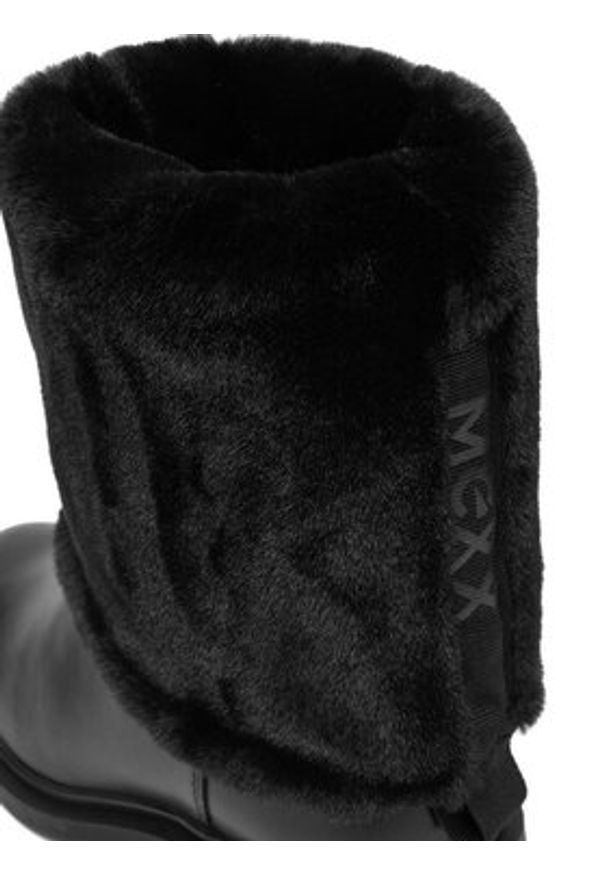 MEXX Botki CEO-MX/029C-RST Czarny. Kolor: czarny. Materiał: skóra