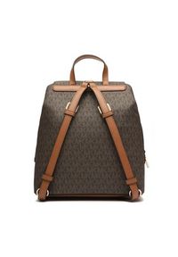 MICHAEL Michael Kors Plecak Kensington 30F3G8KB2B Brązowy. Kolor: brązowy. Materiał: skóra #4