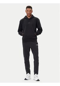 Adidas - adidas Bluza ALL SZN Fleece IX1253 Czarny Loose Fit. Kolor: czarny. Materiał: bawełna #5