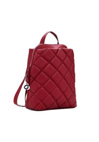 Desigual Plecak 25SAKP54 Czerwony. Kolor: czerwony. Materiał: skóra