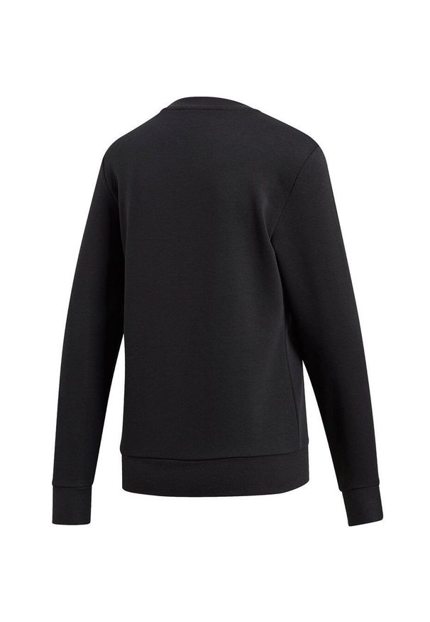 Adidas - Bluza damska adidas W Essentials Linear Sweat czarna DP2363. Kolor: czarny