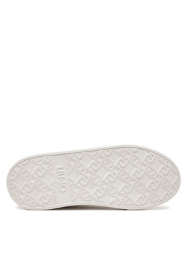 Liu Jo Sneakersy Kylie BF4063 EX014 Biały. Kolor: biały. Materiał: skóra