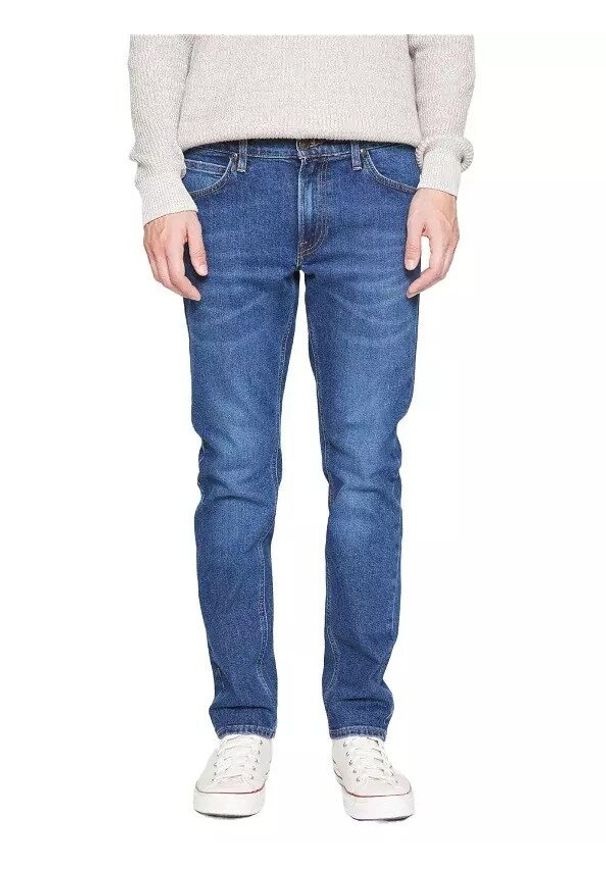 Lee - LEE DAREN ZIP FLY MĘSKIE SPODNIE JEANSOWE JEANSY AGED ALVA L707DHAO 112331017