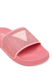 Guess Klapki E6GZ16 BB00F Różowy. Kolor: różowy. Materiał: materiał #5