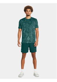 Under Armour Szorty sportowe Ua Vanish Woven 6In Shorts 1373718-449 Zielony Fitted Fit. Kolor: zielony. Materiał: syntetyk. Styl: sportowy #3