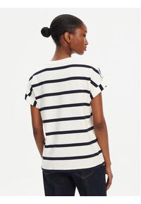 TOMMY HILFIGER - Tommy Hilfiger T-Shirt Gold Button WW0WW45628 Granatowy Regular Fit. Kolor: niebieski. Materiał: bawełna