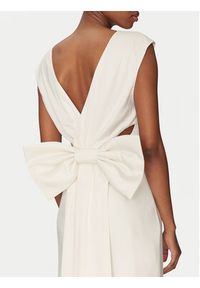 YAS Sukienka wieczorowa Dottea 26036356 Écru Regular Fit. Materiał: syntetyk. Styl: wizytowy #3