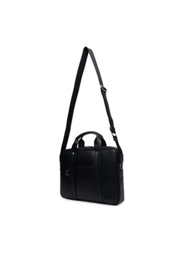 Karl Lagerfeld - KARL LAGERFELD Aktówka B2M30191 Czarny. Kolor: czarny. Materiał: skóra