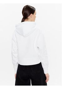 Calvin Klein Jeans Bluza J20J220561 Biały Regular Fit. Kolor: biały. Materiał: bawełna