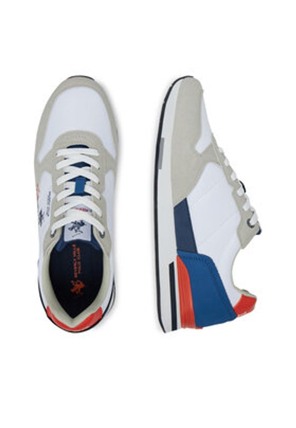 Beverly Hills Polo Club Sneakersy V5-6414 Beżowy. Kolor: beżowy. Materiał: materiał, syntetyk