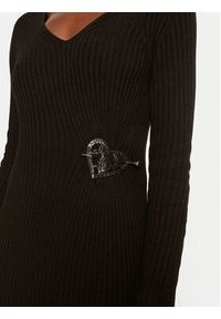TwinSet - TWINSET Sukienka dzianinowa 242TP3440 Czarny Slim Fit. Kolor: czarny. Materiał: syntetyk #4
