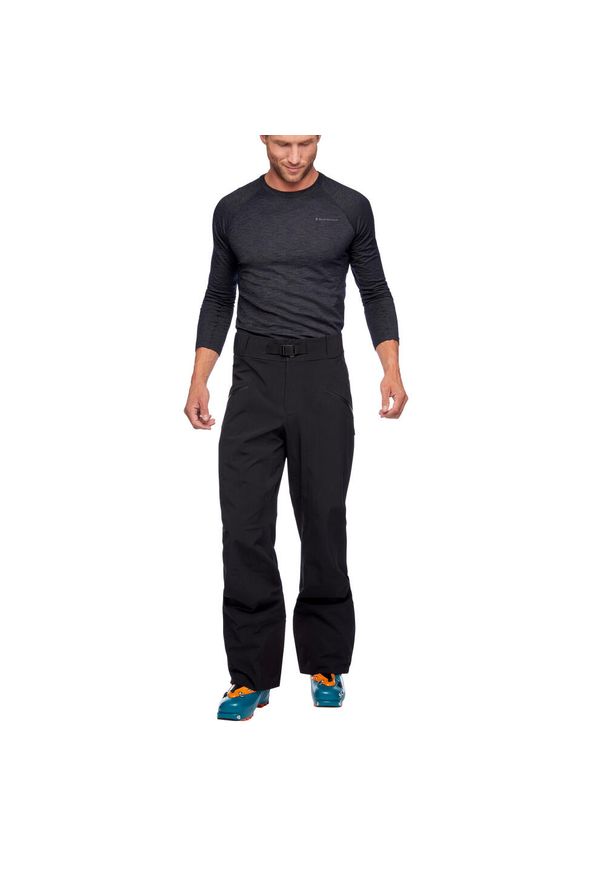 Męskie spodnie narciarskie Black Diamond Recon Stretch Ski Pants. Kolor: czarny. Sezon: zima. Sport: narciarstwo