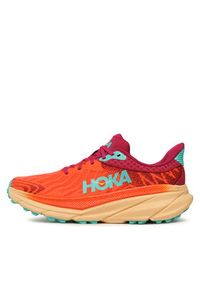 HOKA - Hoka Buty do biegania Challenger 71134498 Czerwony. Kolor: czerwony. Materiał: mesh, materiał