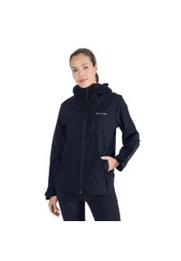 columbia - Kurtka przeciwdeszczowa z membraną damska Columbia Omni-Tech Ampli-Dry. Kolor: czarny. Materiał: nylon. Sport: turystyka piesza
