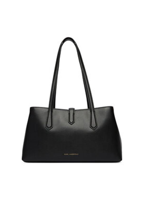 Karl Lagerfeld - KARL LAGERFELD Torebka B1W30095 Czarny. Kolor: czarny. Materiał: skórzane