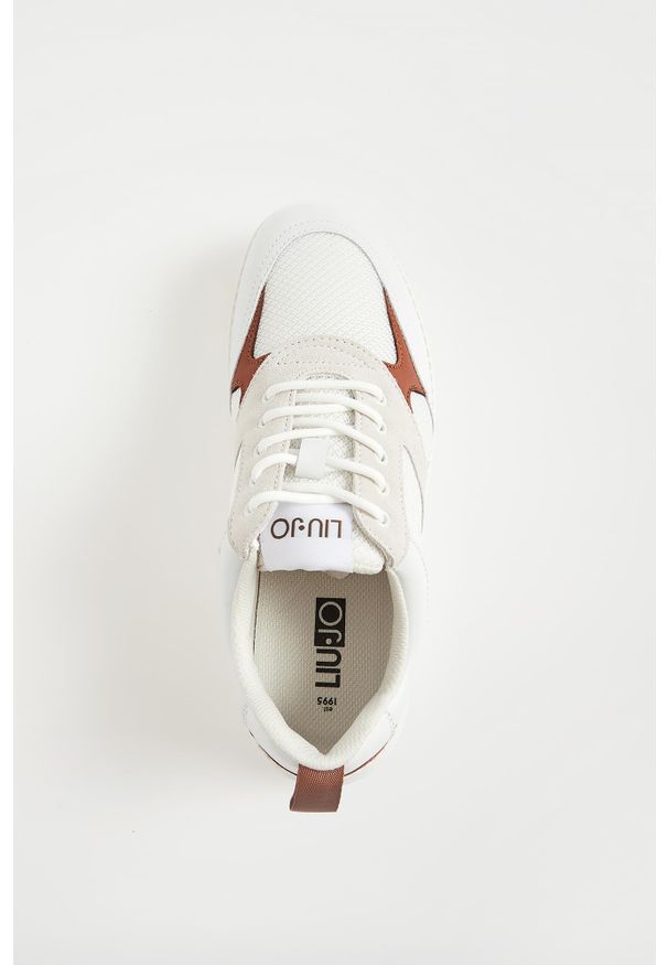 Liu Jo - Sneakersy męskie skórzane LIU JO. Materiał: skóra