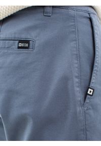 Big-Star - Spodnie chinosy męskie niebieskie Erhat 401. Kolor: niebieski. Materiał: tkanina. Styl: klasyczny #6