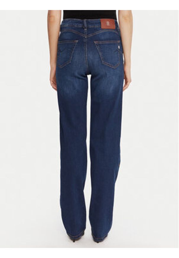 Fracomina Jeansy FP25WV8050D46002 Niebieski Straight Fit. Kolor: niebieski