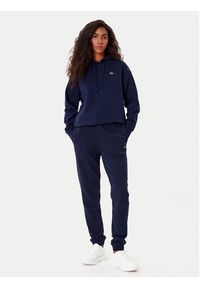Lacoste Spodnie dresowe XF9216 Granatowy Regular Fit. Kolor: niebieski. Materiał: bawełna