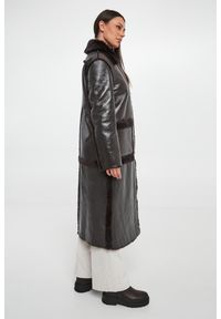 Płaszcz damski skórzany dwustronny DIEGO M. Materiał: skóra #4