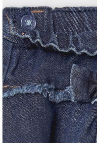 Mayoral - Spódnica dziecięca. Kolor: niebieski. Materiał: jeans, denim. Wzór: gładki #3