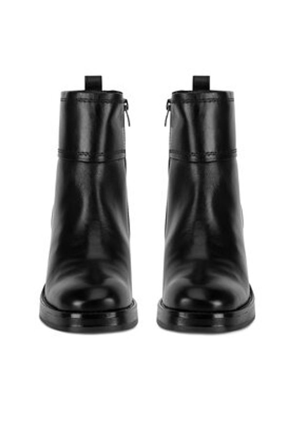 Lasocki Botki RST-TOP-03 Czarny. Kolor: czarny. Materiał: skóra