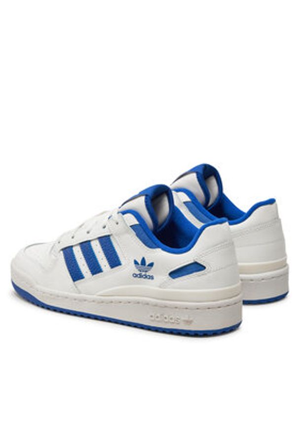 Adidas - adidas Sneakersy Forum Low Cl IH7829 Biały. Kolor: biały. Materiał: skóra