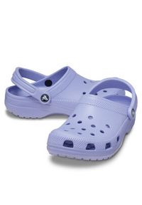 Crocs Klapki Classic 10001 Fioletowy. Kolor: fioletowy