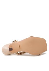 DeeZee Klapki FA21085-9 Beżowy. Kolor: beżowy. Materiał: skóra #4