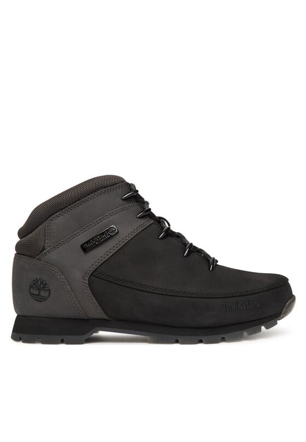 Timberland Trekkingi Euro Sprint Mid A1KAC Czarny. Kolor: czarny. Materiał: skóra, zamsz. Sport: turystyka piesza, bieganie