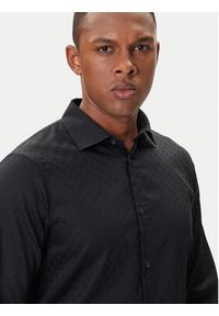 Armani Exchange Koszula XM001142 AF13131 FC022 Czarny Regular Fit. Kolor: czarny. Materiał: bawełna