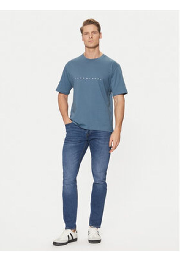 Jack & Jones - Jack&Jones Jeansy Glenn 12243592 Niebieski Slim Fit. Kolor: niebieski