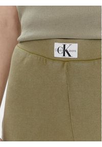 Calvin Klein Jeans Spodnie dresowe J20J223126 Zielony Regular Fit. Kolor: zielony. Materiał: bawełna #4