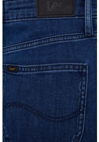 Lee jeansy WIDE LEG LONG DARK TANJA damskie high waist. Stan: podwyższony. Kolor: niebieski #3