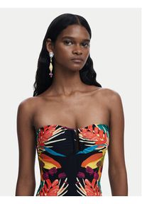 Desigual Strój kąpielowy Bahamas 25SWMK09 Czarny. Kolor: czarny. Materiał: syntetyk