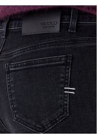ViCOLO Jeansy DF5078 Czarny Wide Leg. Kolor: czarny #5