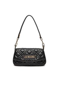 Love Moschino - LOVE MOSCHINO Torebka JC4372PP0LLA0000 Czarny. Kolor: czarny. Materiał: skórzane