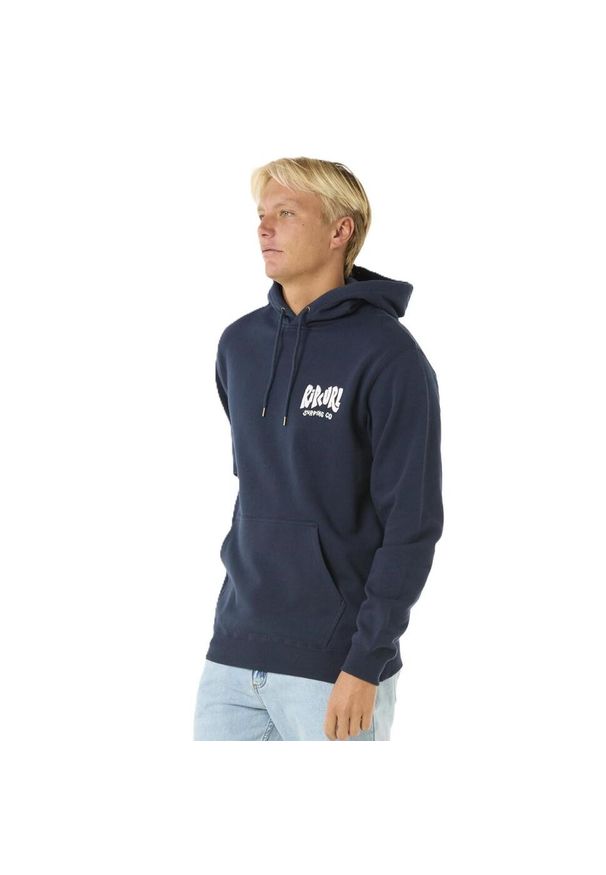 Bluza z kapturem męska Rip Curl Shield Hood. Typ kołnierza: kaptur. Kolor: niebieski