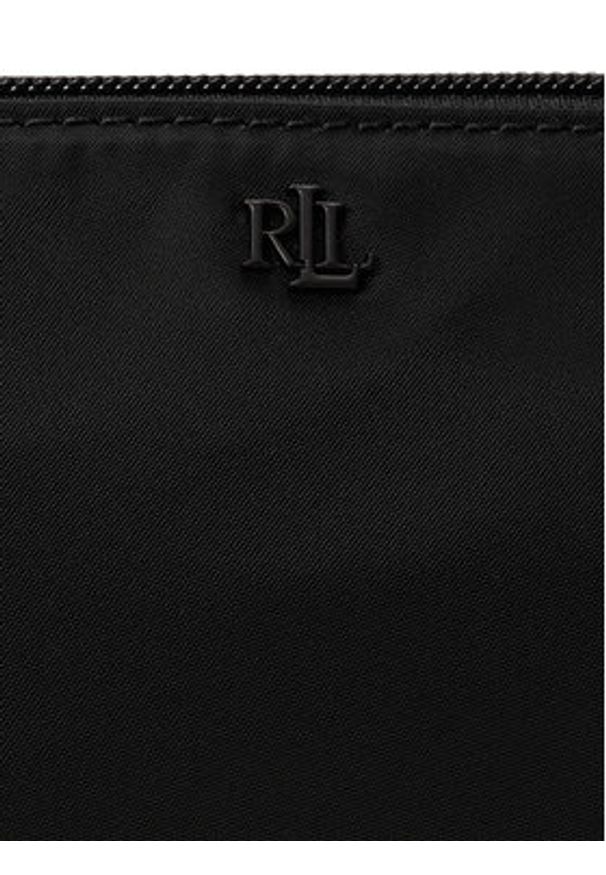 Lauren Ralph Lauren - LAUREN RALPH LAUREN Torebka 432970159003 Czarny. Kolor: czarny. Materiał: skórzane