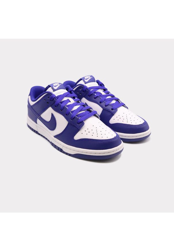 Buty sportowe Nike Dunk LOW RETRO. Kolor: niebieski. Materiał: skóra