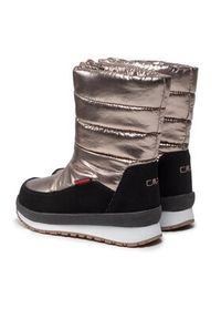 CMP Śniegowce Kids Rae Snow Boots Wp 39Q4964 Złoty. Kolor: złoty. Materiał: materiał